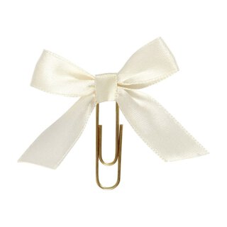 Large paper clips with light bow, 40 x 70 mm - pack of 5