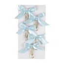 Large paper clips with light blue bow, 40 x 70 mm - pack of 5