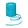 Raffia decorative ribbon, cyan8 mm x 100 m, gift ribbon, paper ribbon