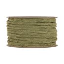Paper cord, olive, 4 mm x 25 m, solid decorative cord olive