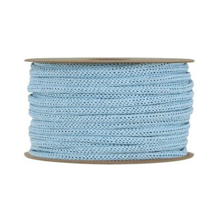 Paper cord,  light blue, 4 mm x 25 m, strong decorative cord