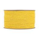 Paper cord,  yellow, 4 mm x 25 m, strong decorative cord