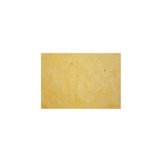 Seidenpapier, Gelb, 70 x 50 cm, wasserabweisend, mit sichtbaren Fasern, 20 Stk/Pack