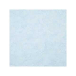 Seidenpapier Hellblau, Maulbeerseide 70 x 50 cm, strukturiert - 25er Pack