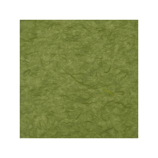 Seidenpapier Grün, Maulbeerseide 70 x 50 cm, strukturiert, 25 g/m² - 25er Pack