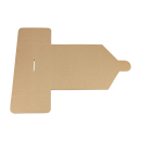 Mailer C6" folding box,16.2 x 11.4 x 2.0 cm, brown, jade kraft cardboard - 10 boxes/set