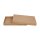 Folding box 13.6 x 19.6 x 2 cm, Brown, Jade Kraft cardboard, with lid - Set of 10