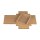 Sliding box, 11.5 x 15.5 x 2.5 cm, brown, kraft cardboard - 10 boxes/set