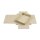 Faltschachtel aus Graskarton, 11,5 x 15,5 x 2,5 cm, mit Deckel, - 10er Set