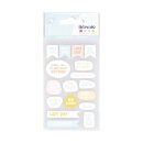 68 Sticker NO STRESS, 4 sheets, different shapes and sizes, self-adhesive