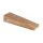 Block bottom bag 135 x 315 x 75 mm, brown, kraft paper ribbed, two-ply without window