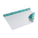 Wrapping Paper Cars, Blue, Birthday Paper, Smooth - 1...