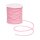 Veloursband Rosa, 3 mm x 45 m, Lederband, Dekoband Veloursleder