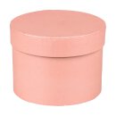 Round box pink, Ø 9 x 6.5 cm from cardboard