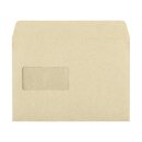 Envelope with window C5, 162 x 229 mm, grass paper, peel...