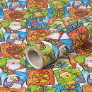 Wrapping paper Christmas motifs - 1 roll 0.7 x 10 m