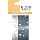Papierklebeband, Washi tape SCHNEEBEERE, 2 Rollen á 5 m, 1 x 30 mm, 1 x 15 mm
