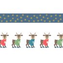 Paper tape, Washi tape REINDEER, 2 rolls of 5 m, 1 x 30...