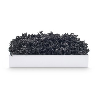 NAVE-Fill, Schwarz, farbiges Füll- und Polsterpapier, umweltfreundlich, 2 mm breit