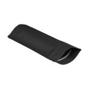 Doypack 130 x 220 x 80  climate-neutral, stand-up pouch black, kraft paper