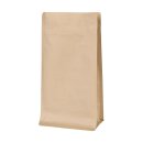 Boxpouch 115 x 230 mm, brown, with front zipper, climate...