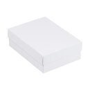 Folding box 11.5 x 15.5 x 5.0 cm, white, with lid,...
