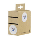 Sticker "Hummingbird", 35 mm round, white...