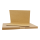 25 x Folding card A5, 283 g/m² Kraft cardboard, unprinted, brown