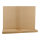 25 x Folding card A5, 283 g/m² Kraft cardboard, unprinted, brown