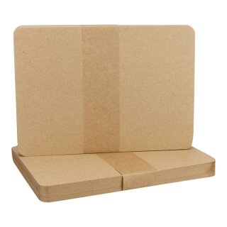 Stülpdeckelkarton für A4 Geschenkbox zum Sortieren weiß 25er Pack Basteln