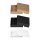 Faltschachtel 8 x 8 x 2 cm, Braun, Schwarz, Weiß, mit Deckel, Karton - 10er Set