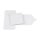 Folding box "Mailer 125", 125 x 125 x 15 mm, Brown, Black or White - Pack of 10