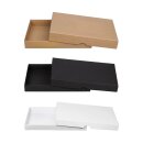 Folding box 15,5 x 23,5 x 2,5 cm, Brown, Black, White,...