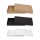 Folding box 15,5 x 23,5 x 2,5 cm, Brown, Black, White, with lid, cardboard - 10 boxes/set