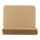 Karten in DL, A6 oder 11x16 cm, braun, abgerundet, Kraftkarton - 25er Pack