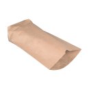 Paper bag, kraft paper, brown, single-layer, various sizes