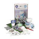 Kit de bricolage &laquo; Le monde f&eacute;&eacute;rique de la licorne &raquo; en Foam-Clay, mat&eacute;riel et notice inclus