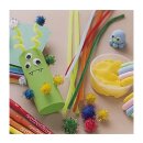 Großes Bastelmaterialset mit Silk Clay, Marker,...