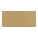 25 x Card DL, Kraft cardboard 244 g/m², 100 x 210 mm, unprinted