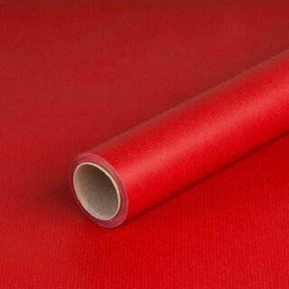 Gift wrapping paper red and bordeaux double-sided, kraft...