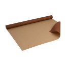 Geschenkpapier Braun, einfarbig, Kraftpapier, gerippt - 1 Rolle 0,70 x 10 m