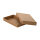 Storage box brown, A6, 120 x 185 x 25 mm, with lid, FSC paperboard, riveted
