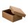 Aufbewahrungsbox Braun, A5, 180 x 250 x 100 mm, mit Deckel, FSC Pappe, genietet