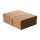 Storage box brown, A4, 240 x 320 x 100 mm, with lid, FSC paperboard, riveted