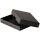 Storage box black, A5, 250 x 180 x 40 mm, with lid, FSC paperboard, riveted