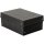 Aufbewahrungsbox Schwarz, A5, 25 x 18 x 10 cm, mit Deckel, FSC Pappe, genietet