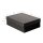 Storage box black, A4, 320 x 240 x 100 mm, with lid, FSC paperboard, riveted