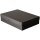Aufbewahrungsbox Schwarz, A3, 44 x 32 x 10 cm, mit Deckel, FSC Pappe, genietet