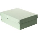 Falken Pure Box Pastel Green, A4 10 cm high storage box...