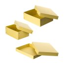 Falken Box Pastell Gelb, DIN A4 oder DIN A5, Geschenkkarton mit Deckel, Fotobox